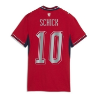 Tjeckien Patrik Schick #10 Hemmatröja Dam VM 2026 Kortärmad